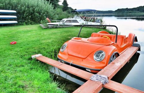 Cottage by Lake Ostrowieckie With Private Beach - Foto 68