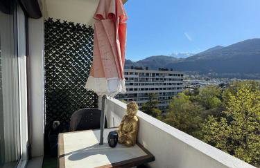 Panoramic top floor - Mountain view - 6 people 2 chambres - Foto 3