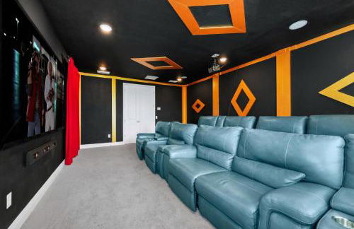 Spectacular Home Near Disney With Private Pool, Movie Theater And Pool Table With Waterpark & Resort Access - 332Sf - Foto 63