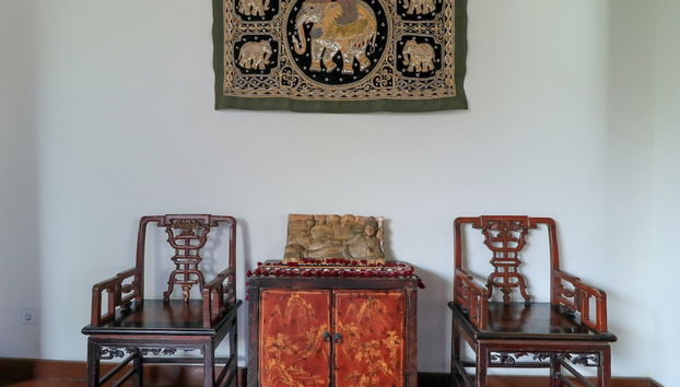 Zona de estar del vestíbulo