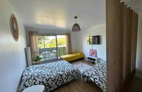 Idéal familles ou pros studio 4 pers à Talence, proche tram et Bordeaux centre - Foto 21