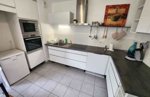 Appt 2 chambres au calme - jardin privé - Metro D, Eurexpo, Groupama Stadium - Foto 3