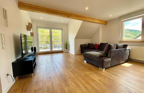 Sky Apartment, Sauna, Blick zur Mosel, großer Balkon, Kaffeemaschine, Smart TV - Foto 3