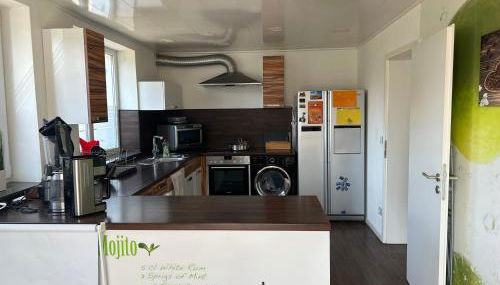 Zimmer HomeOffice Küche WLAN TV mit Terrasse&Grill +Fahrrad - Foto 3