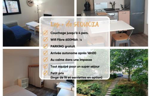 Idéal couple Appartement 1 chambre Cosy et calme pour visiter Nantes - Foto 3