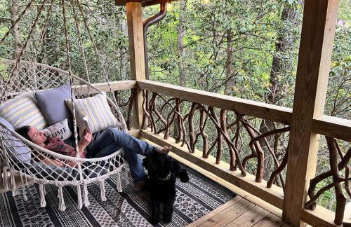 Log Cabin with Mountain View and Privacy - Foto 39