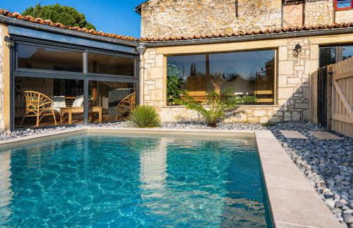 Maison Azur - Piscine - Cinéma privé - 15 min Saumur - Foto 5