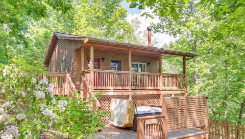 Fox Den with Hot Tub! 22 Mi to Cataloochee Skiing - Foto 2