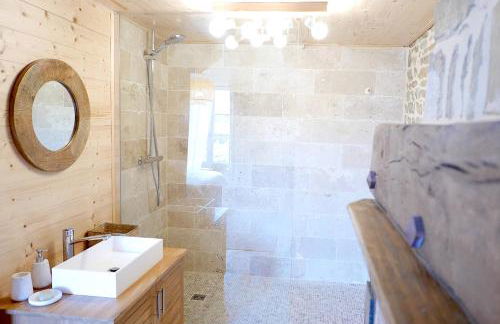 Villa de la Plage, la baie du Mont-Saint-Michel, sauna - Foto 45