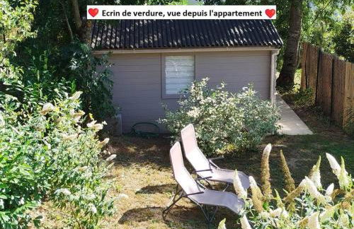 La grange, Appartement avec jardin et jacuzzi ''Réservation & Supplément pour le jacuzzi'' - Photo 5