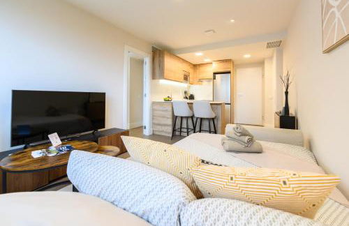 JES214B - Piso de lujo de 1 dormitorio con hermosas vistas a la ciudad - Alquiler temporal - Foto 30