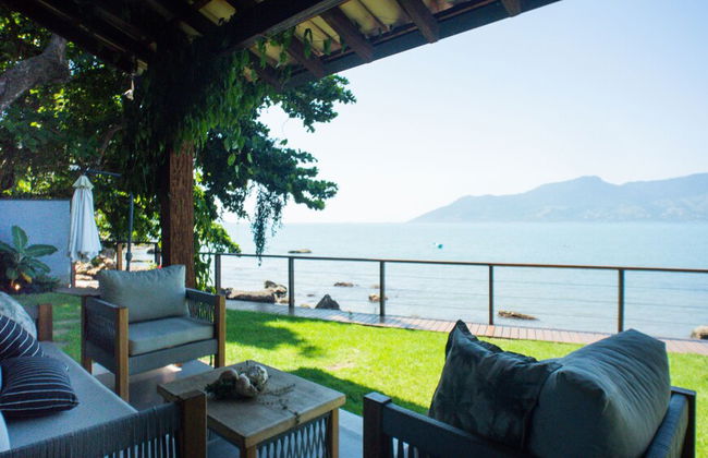 Casa Pé na Areia em frente à Ilhabela - Foto 56