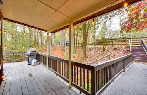1 Mi to Beach Lake Rabun Home with Carriage House - Foto 25