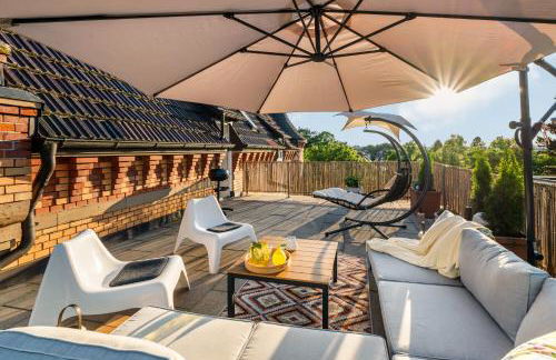 LubuNest l Terrasse mit Grill & eigenem Parkplatz - Foto 32