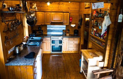 George Cabin - Log Cabin in Wales with Hot tub - Foto 6