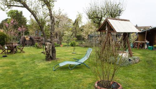 Ferienwohnung Gustel - Foto 4, Garden, sunbed