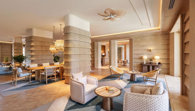 Zona de estar del vestíbulo