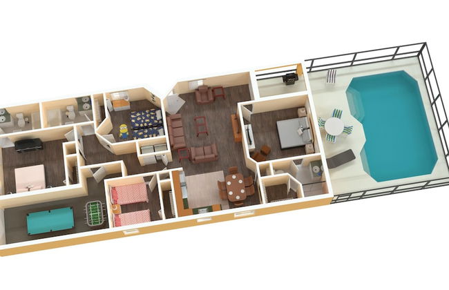 Great Community, Amazing Private Pool, Near Disney! - Foto 33