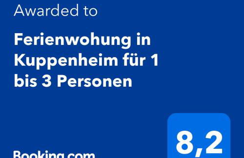 Ferienwohung in Kuppenheim für 1 bis 3 Personen - Foto 4