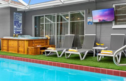 Pool Hot Tub Massage Chair Free EV Charger 5 Mins to Beaches! - Foto 55