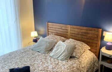 villa bleu marine chic calme et jardin - Foto 39