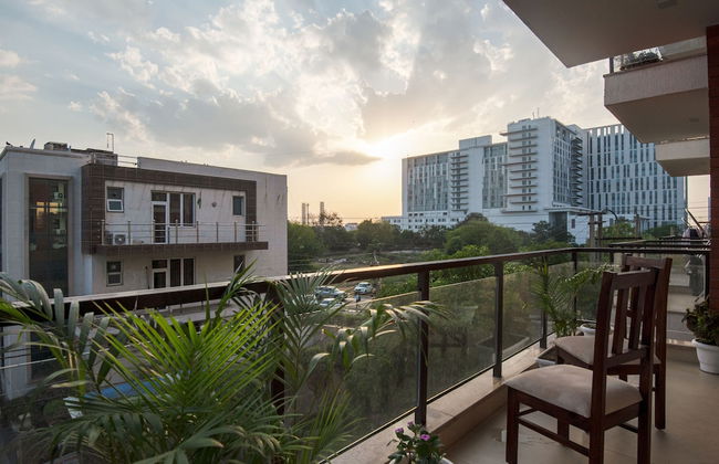 BedChambers Serviced Apartments Gurgaon - Foto 46