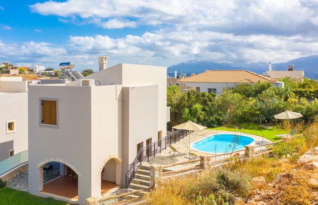 Villa Stratos Large Private Pool Sea Views A C Wifi Eco-friendly - 2117 - Foto 8