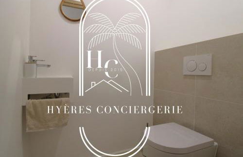 Villa moderne Giens proche plage piscine climatisation Wifi By HC - Foto 24