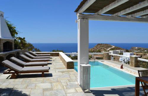 Villa Giulia, Seaview Villa near Chora - Foto 1