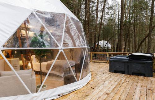 "The Perch" Elevated Woodsy Modern Stay w/ Hot Tub - Foto 11