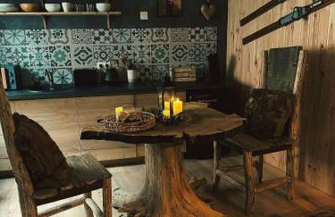 Le chalet romantique, SPA, Écran cinéma, Lit king size, day use, 10 min centre - Foto 13