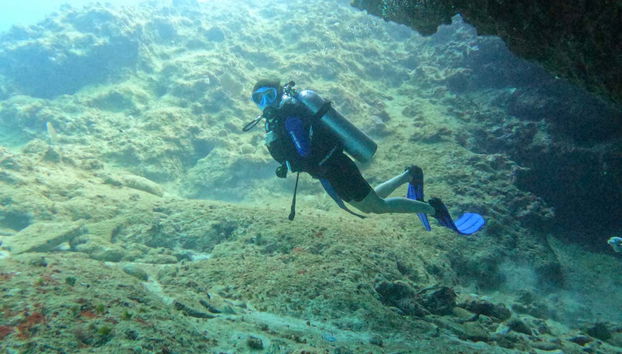 Découverte des grottes des fonds marins de San Andrés