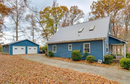 2 Mi to Tims Ford Lake! Cozy Cottage with Fireplace - Foto 23