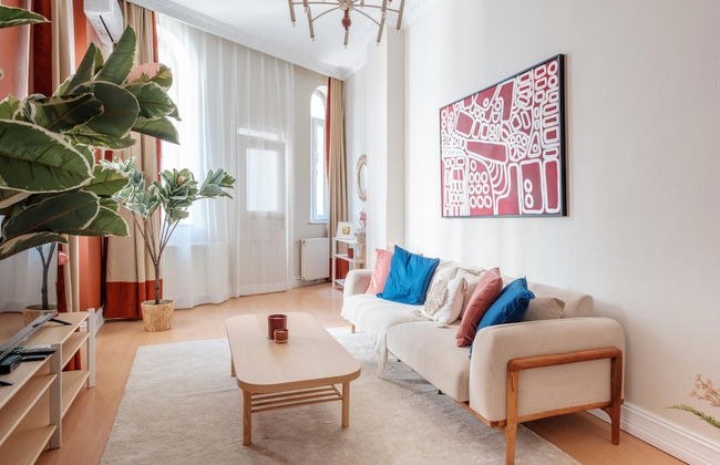 Chic Modern Flat w Balcony 5 min to Taksim - Foto 6