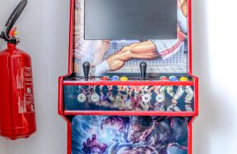 LUJO Proyector, Maquina Arcade, Wifi y Patinetes - Foto 7