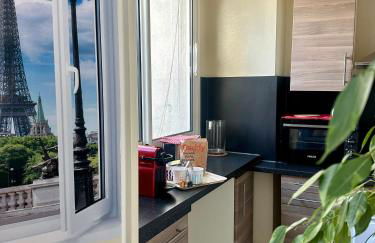 Charming Studio with terrasse - 1BP2P - Eiffel Tour - Foto 8