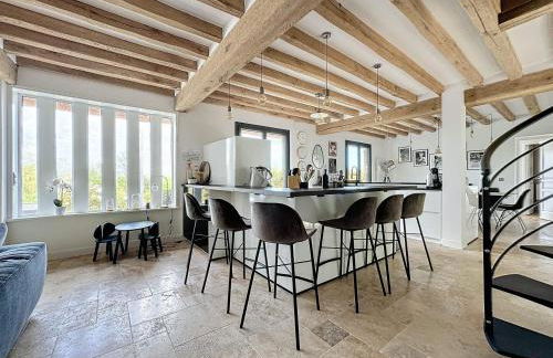 Villa Pier'Art - Piscine Jacuzzi Tennis Vue Mer - Photo 11