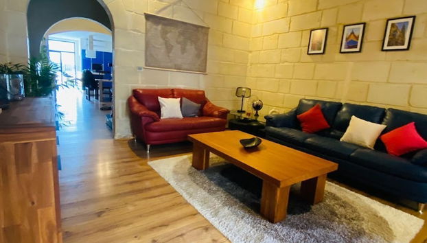 Central House in Sliema with PrivatePool - Foto 2, Zona de estar