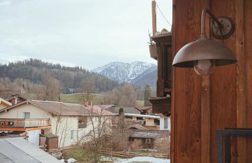 Alpen Lounge Leitzachtal - große urige Wohnung mit Dachterasse und Bergblick - Foto 47