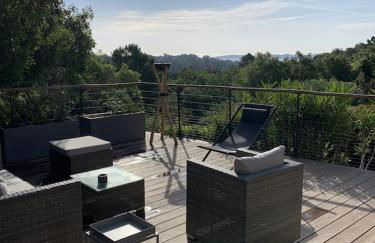 Les restanques maison des chênes vue mer 6 personnes - Foto 26