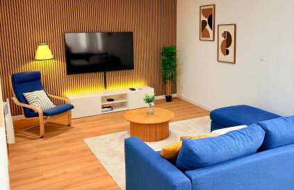 Le salon des voyageurs - Appartement Spacieux - Grande rue du Centre-Ville avec Parking Gratuit à proximité - Foto 4