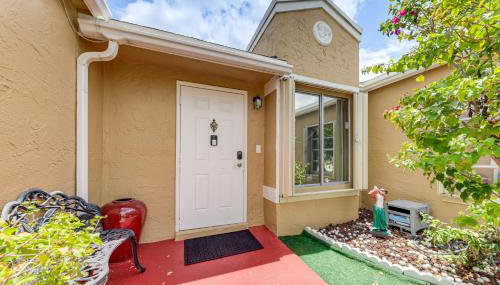 Screened Patio + Pool: Work Remote in Boca Raton! - Foto 3