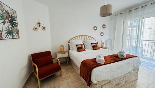 Superbe appartement Port de Nice Lumineux,Clim , Parking - Foto 3