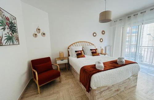 Superbe appartement Port de Nice Lumineux,Clim , Parking - Foto 3