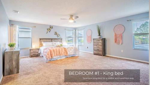 5 Bedroom Villa l 12 min to Disney l Themed Rooms l Orlando Area - Foto 2