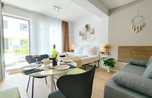 Bohotastic Apartment für bis zu 4, Terrasse, Grill - Foto 26