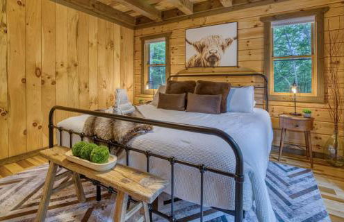 Cozy Chic Retreat Hot Tub, King Beds, Fire Pit - Foto 6