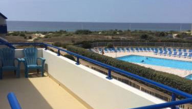 T3 - TERRASSE 30 m2 VUE OCEAN, 2 CHAMBRES, parking privatif et piscine en été - Foto 5