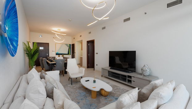 Urban 1BR Palm Apt w Beach Access - Foto 5, Habitación