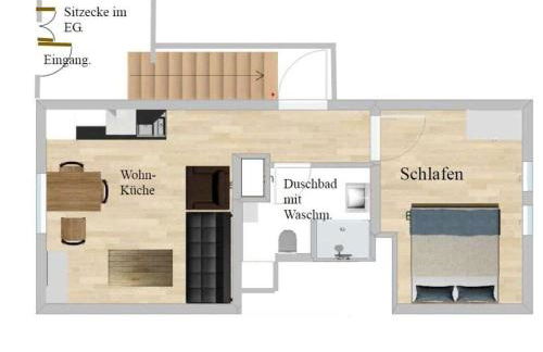 Charming apartment in Buch - Foto 25